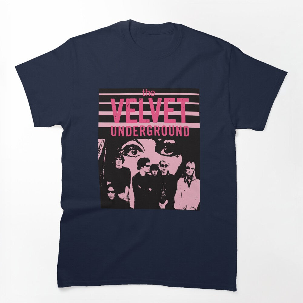 Velvet Underground 70s 1970s Retro Vintage Mask Shirt
