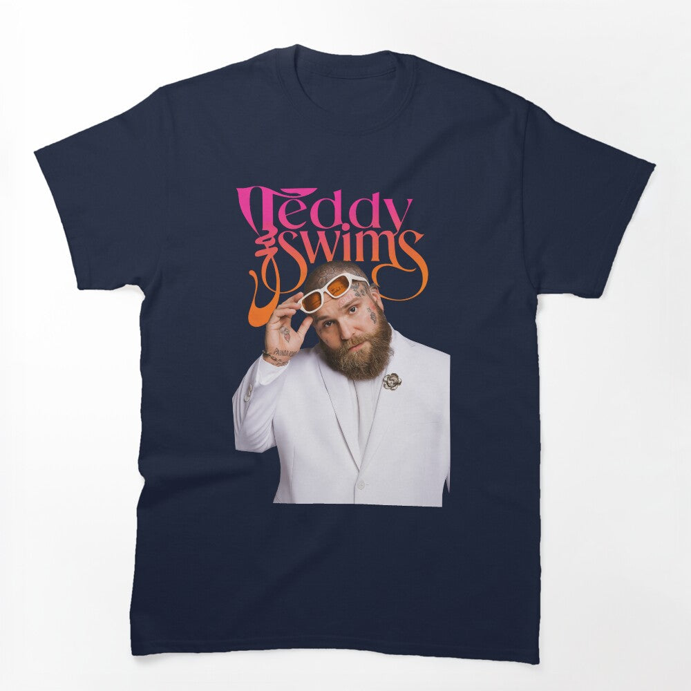 Teddy Swims Retro Soul Artistic Portrait Design Shirt