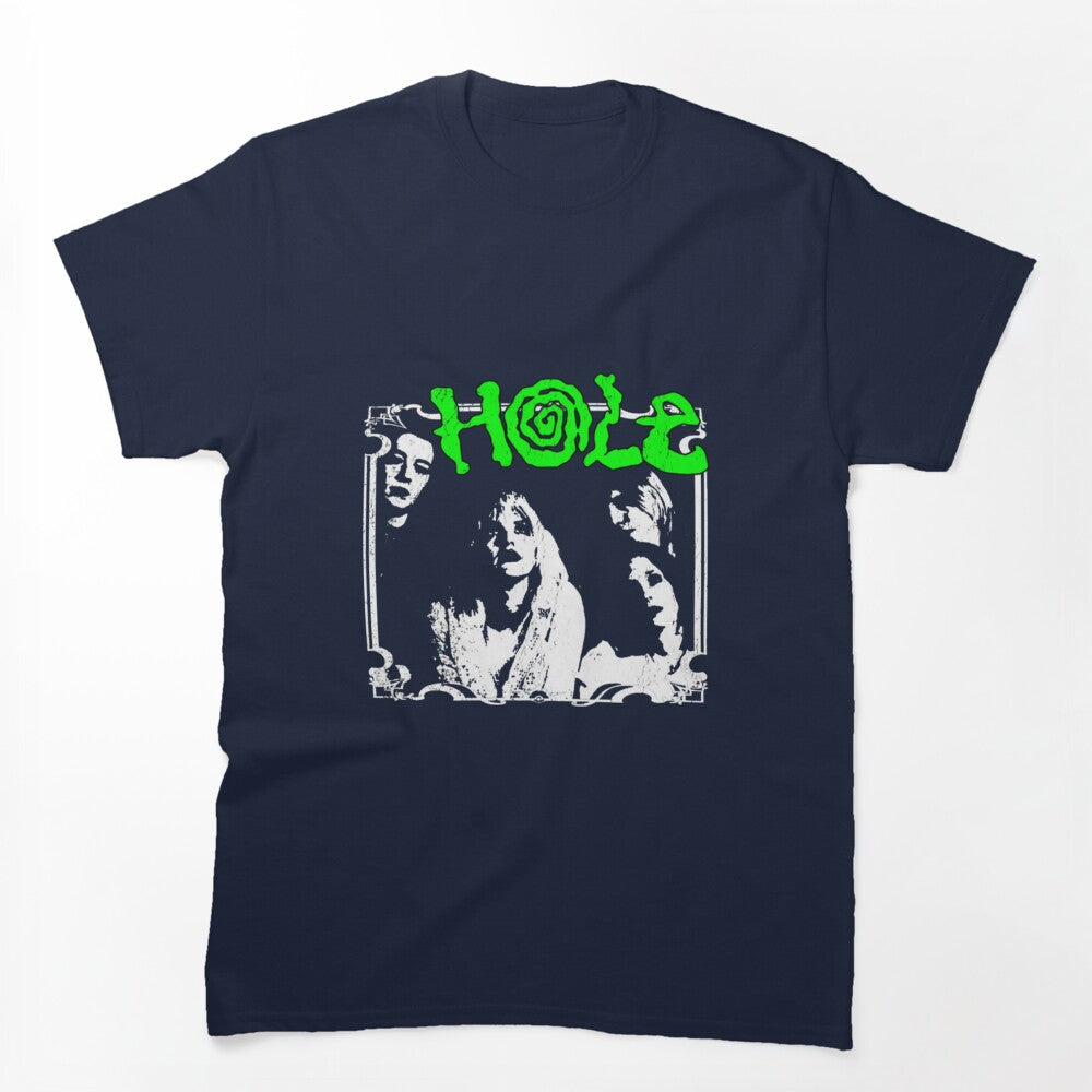 Silhouette Riot Grrrl Band Shirt