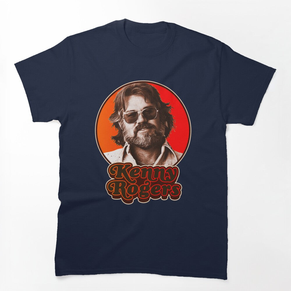 Retro Kenny Rogers Tribute - Kenny Rogers Shirt