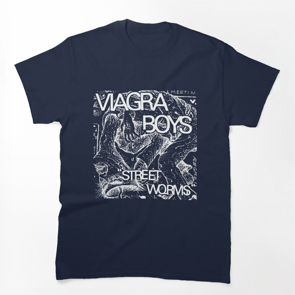 Viagra Boys Street Worms Post Punk Band Shirt