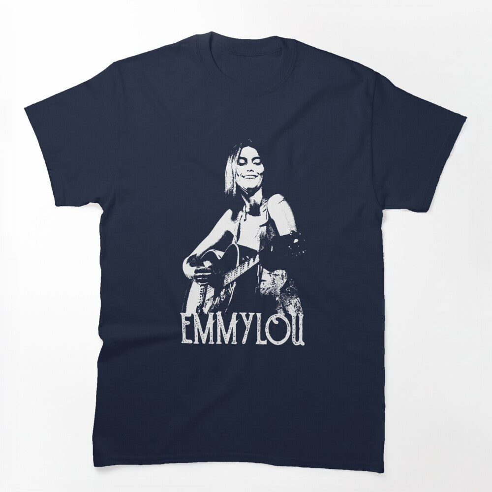 Emmylou - White Stencil Shirt