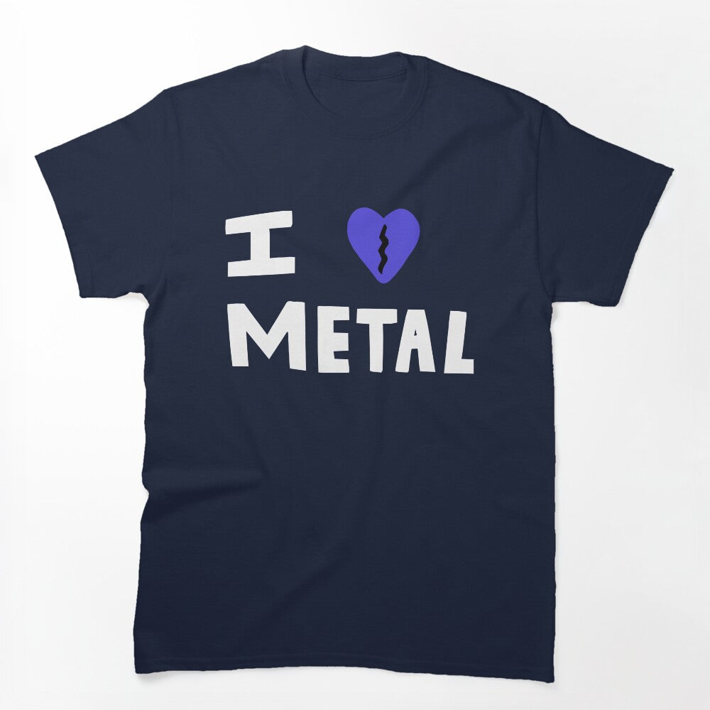 I Love Metal Elliott Smith Shirt