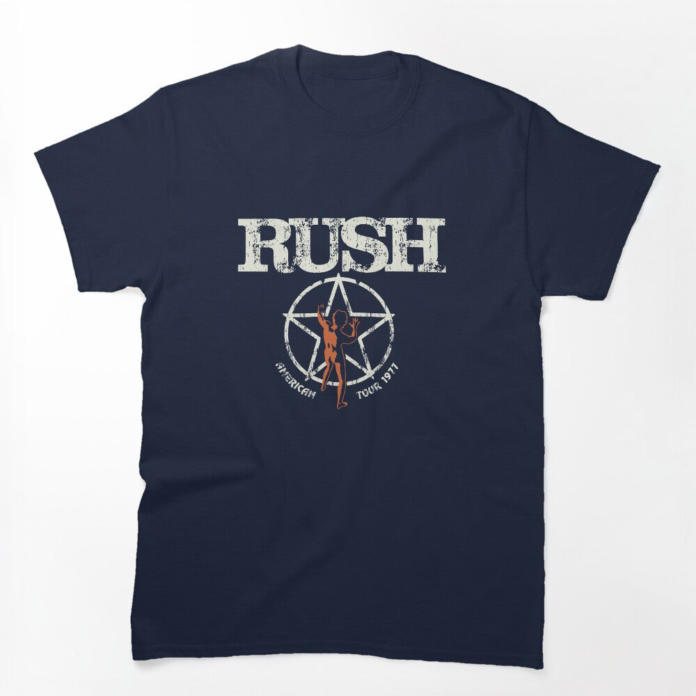 RÚSH Rock Band AMERICAN TOUR 1977 TOUR Shirt