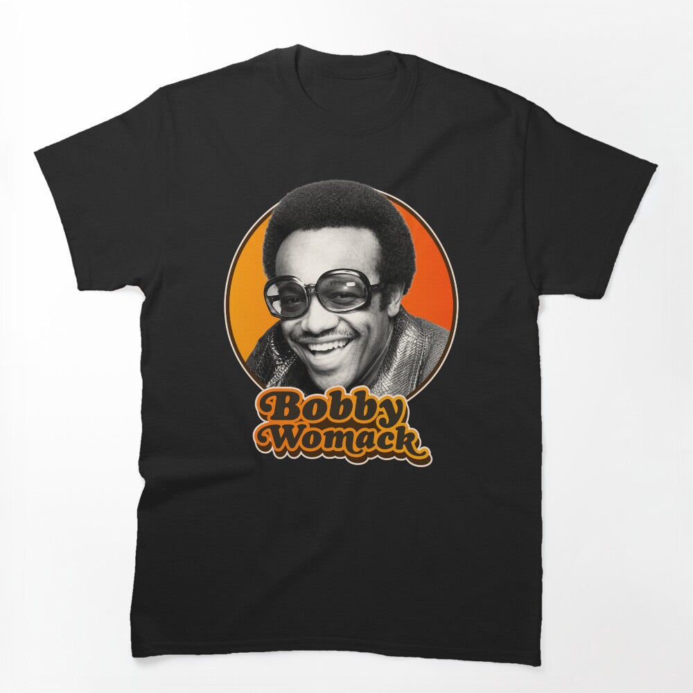 Bobby Womack - Singer Songwriter Guitarist Fan Art Shirt