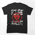 Rise Against Inspired Punk Rock Band Graphic Design Shirt