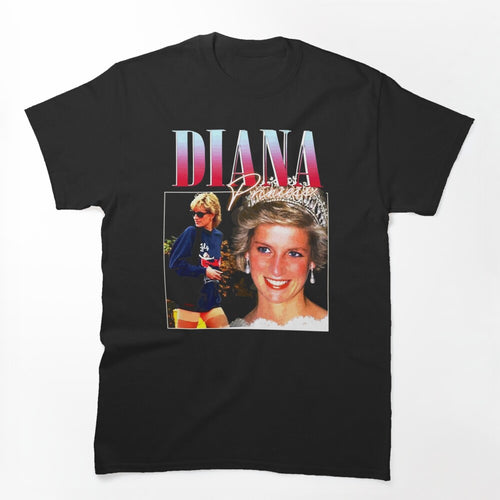 Official Merchandise PRINCESS DIANA Rap Hip Hop Princess Diana 90s Shirt