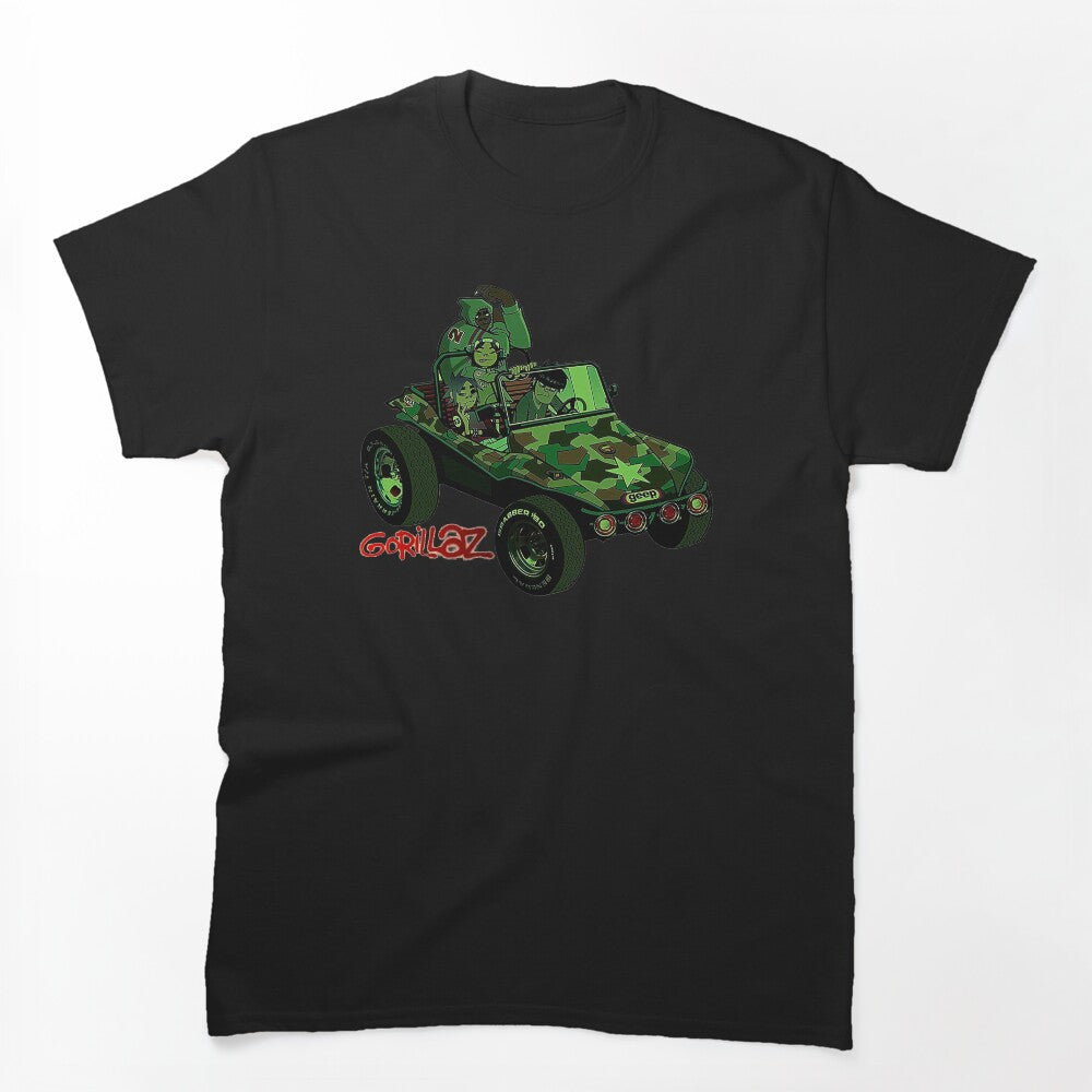 Retro Gorillaz Band Shirt