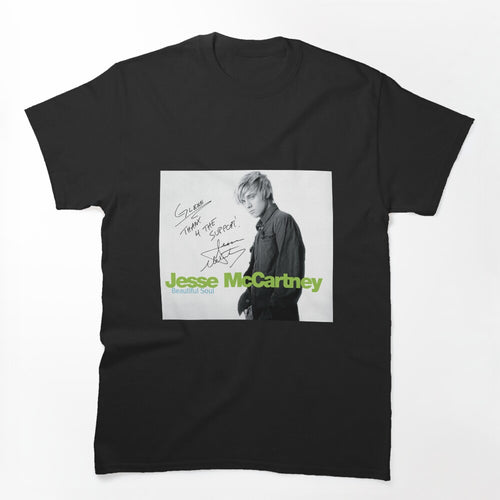 Jesse With Signature Shirt