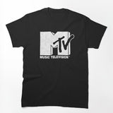 MTV Vintage Distressed MTV Logo Shirt