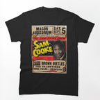 Sam Cooke Macon Auditorium Concert Shirt