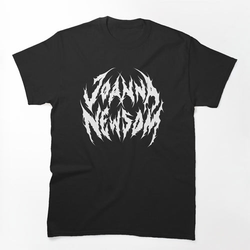 Joanna Newsom Heavy Metal Logo Shirt