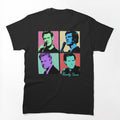 Country Singer Pop Four Panel Portrait Shirt