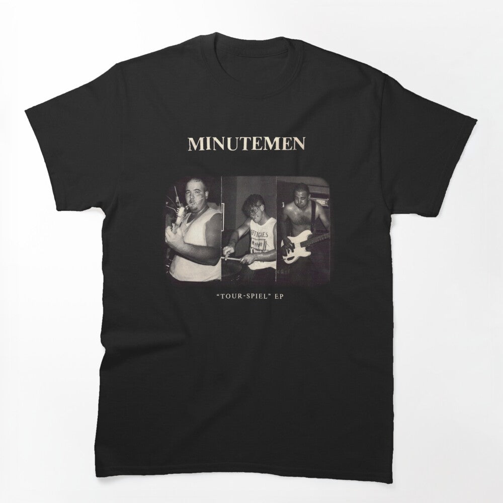 Retro Minutemen Punk Band Shirt