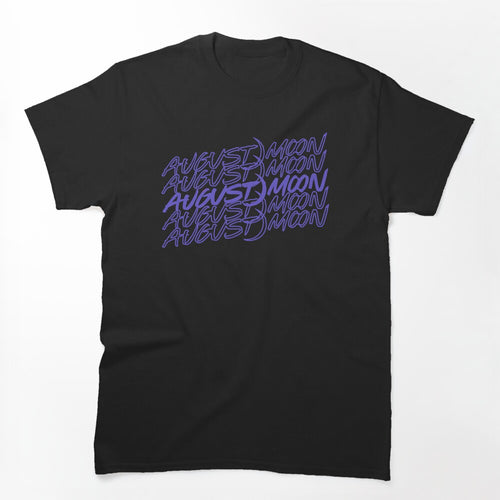 August Moon Band Blue Shirt