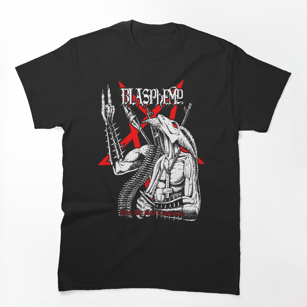 Blasphemy Black Metal War Compilation Artwork Shirt