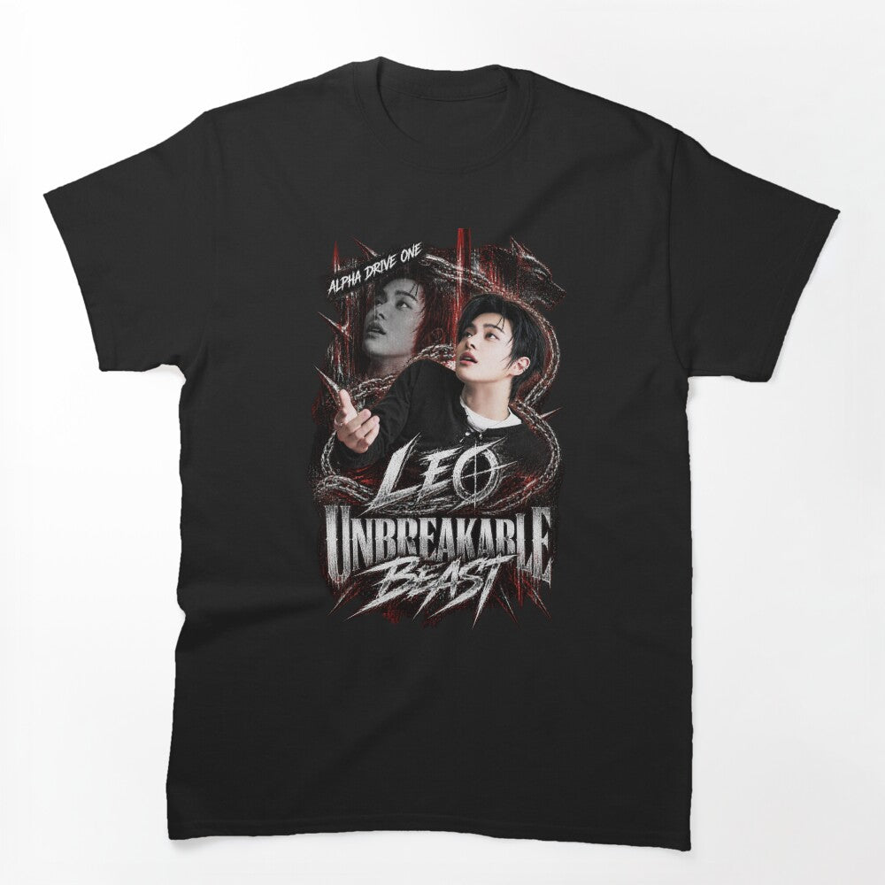 ALPHA DRIVE ONE Leo Unbreakable Beast Kpop Design Shirt