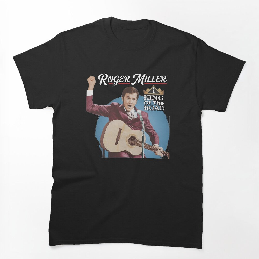 Miller Road Singer Music Retro Portrait Cover Shirt