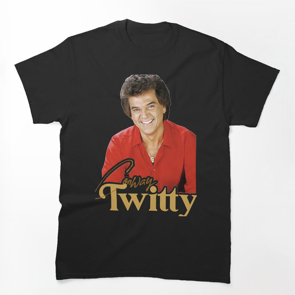 Conway Twitty Retro Country Legend Design Shirt