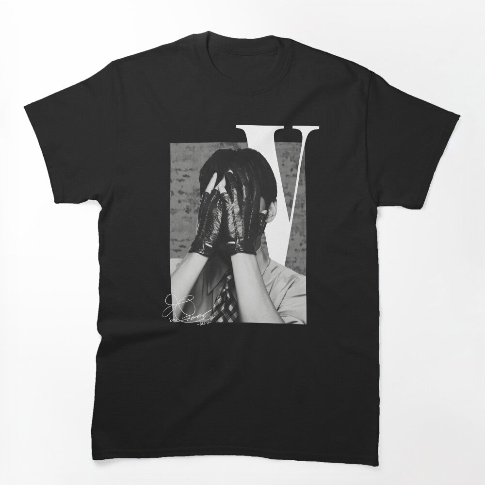 Retro 90s Kpop Idol Portrait Shirt