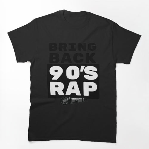 Rap Hip Hop - 90s Rapper Lover Art - Rap Music With Microphone Shirt