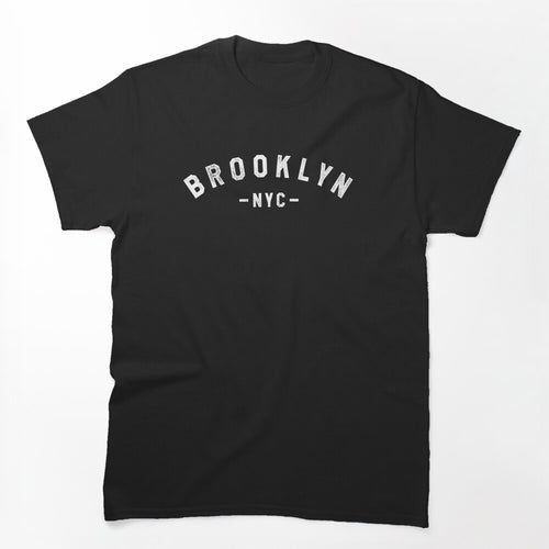 BROOKLYN NYC STAMPED LETTERING BY SUBGIRL Shirt