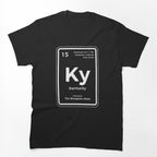 Kentucky Periodic Table Of The Elements Design Shirt