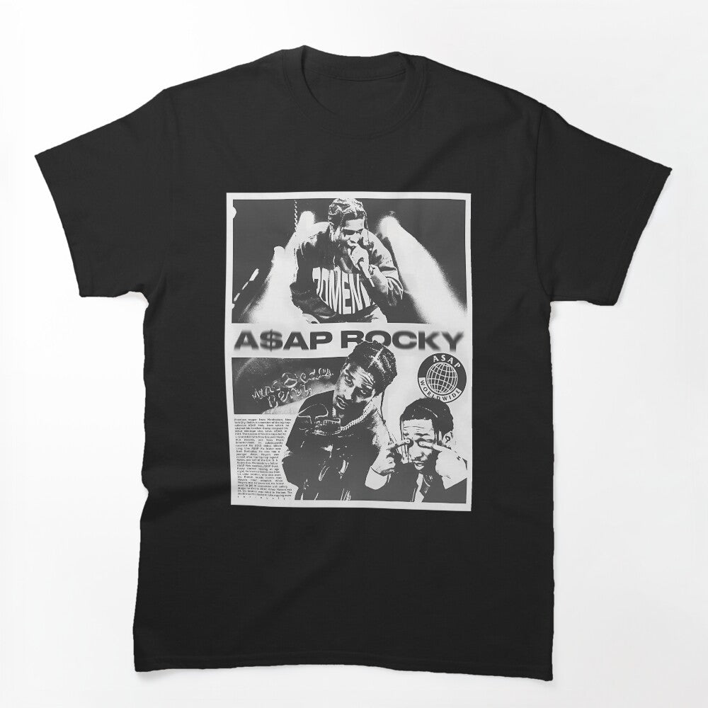 Tour Art Retro Music Rap Shirt