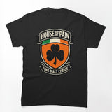 House Of Pain Fine Malt Lyrics Retro Irish Shamrock Crest Shirt