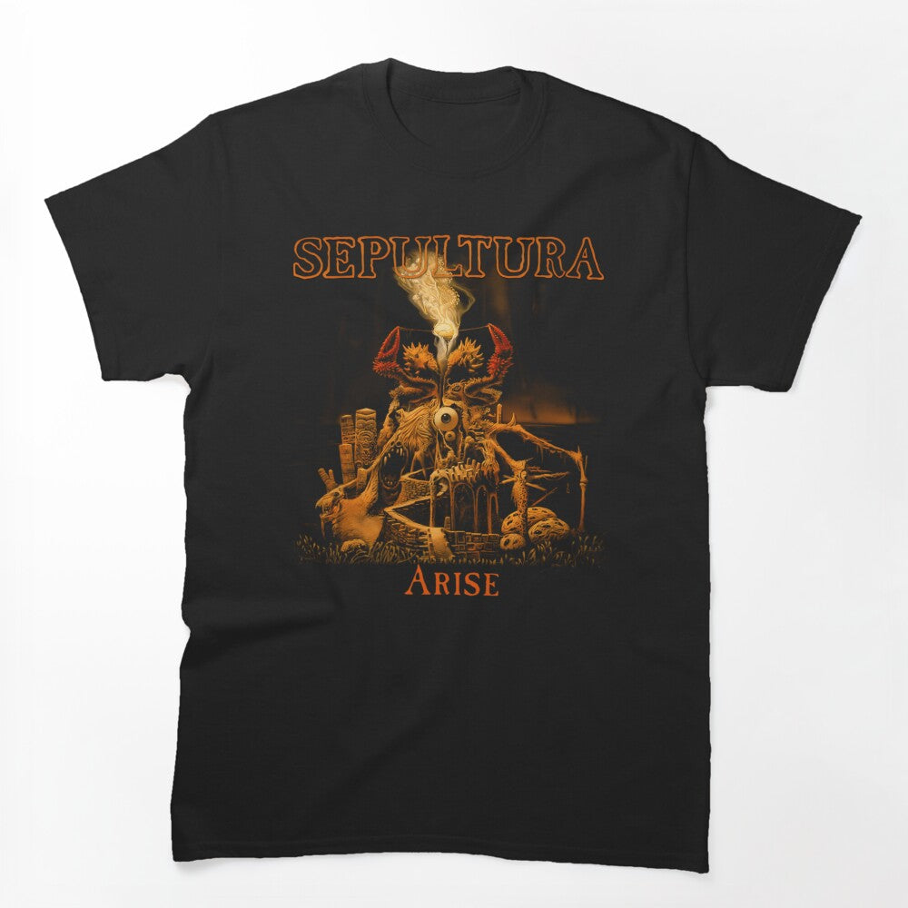 Sepultura Arise Thrash Metal Monster Dark Fantasy Shirt