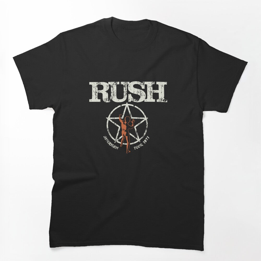 RÚSH Rock Band AMERICAN TOUR 1977 TOUR Shirt