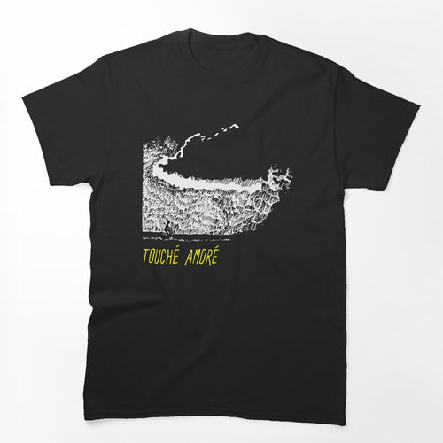 White Threshold Post Hardcore Band Shirt