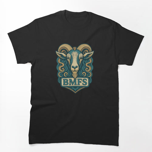 BMFS Goat Teal & Earth Tone Colorway Shirt