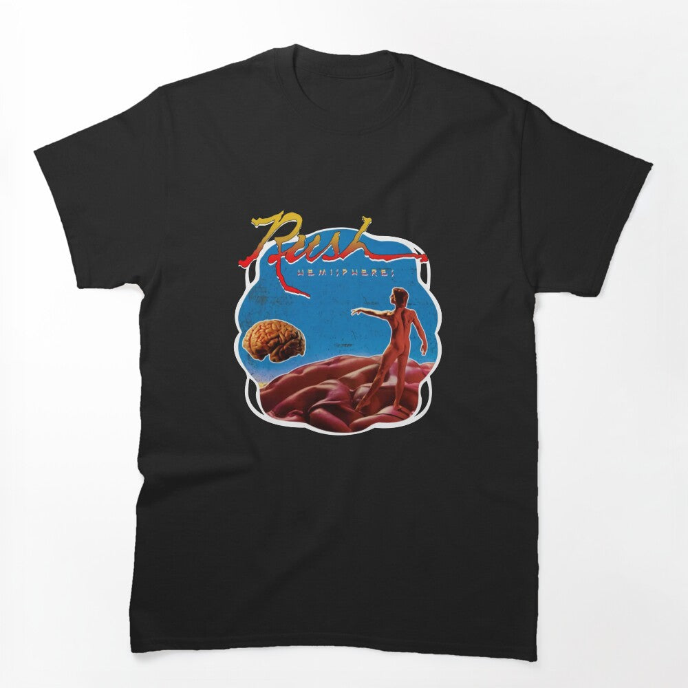 Rúsh Band Vintage Fashion - Hemispheres Album Cover Shirt