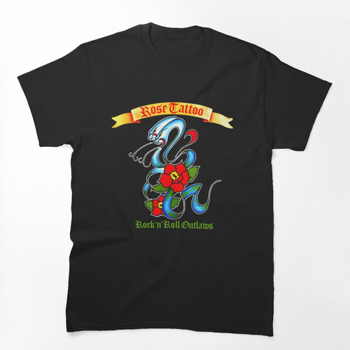 Rose Tattoos Rock And Roll Outlaws Shirt