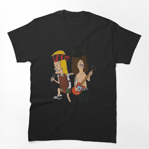 Vocalist And Guitarist With Long Hair Shirt
