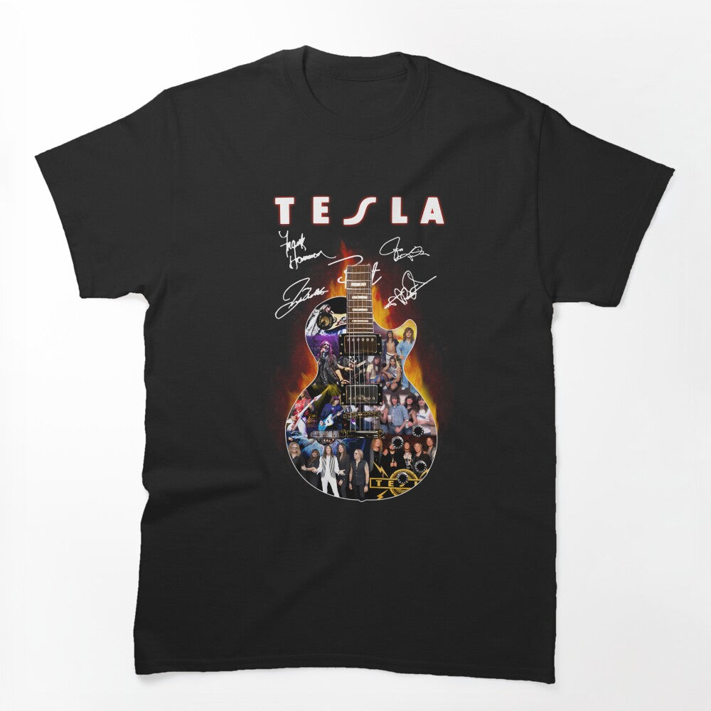 Tesla Band Cover Shirt