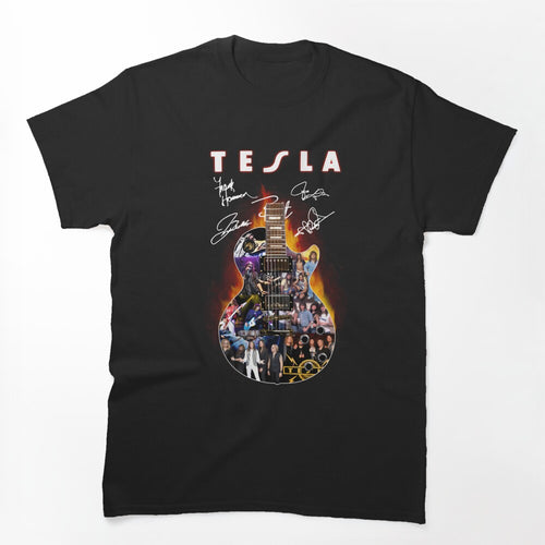 Tesla Band Cover Shirt