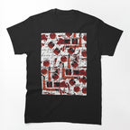 Red Fashion Love Makeup Addict Shirt