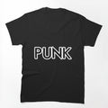 Edgy Punk Rock Style Graphic Design With Bold Attitude Shirt