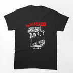Silhouette Style Glam Metal Music Group Shirt