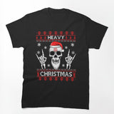 HEAVY CHRISTMAS - Ugly Xmas Sweater - HEAVY DEATH BLACK METAL Rocker Shirt