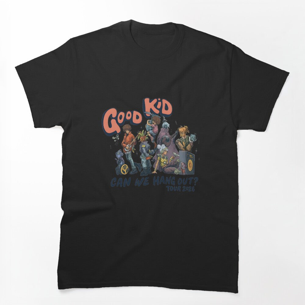 Good Kid Can We Hang Out Tour 2026 Music Shirt