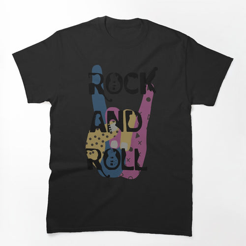 Rock And Roll Pop Culture Pop Art Theme Shirt