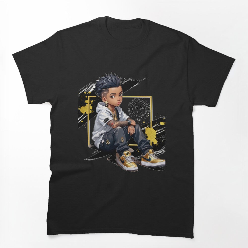 Cute Hip-Hop Anime Shirt