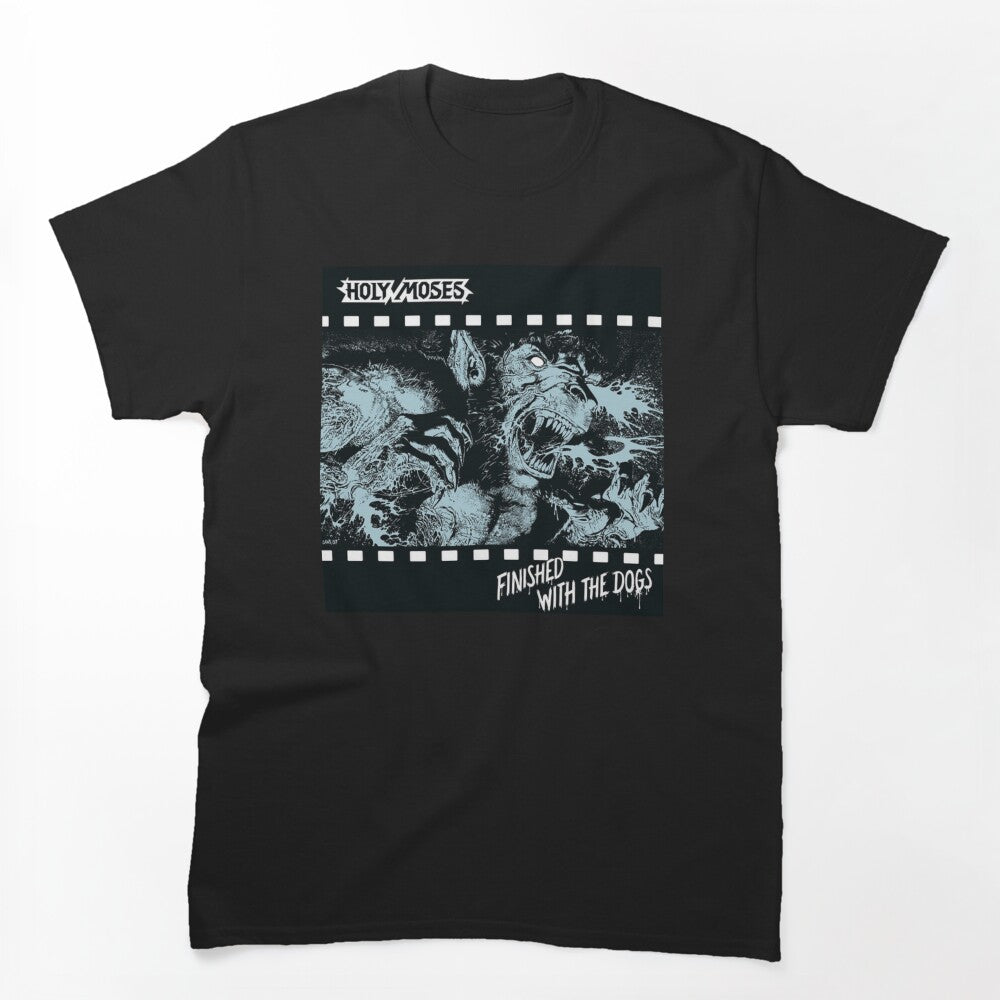 Holy Moses - Finished With The Dogs Album 1987 Shirt