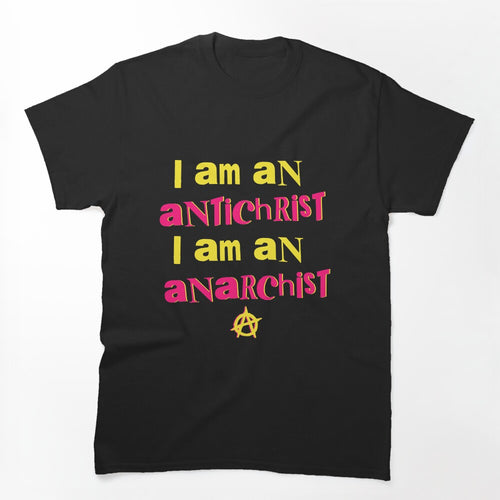 Sex Pistols - Anarchist Antichrist Punk Rock Music Shirt