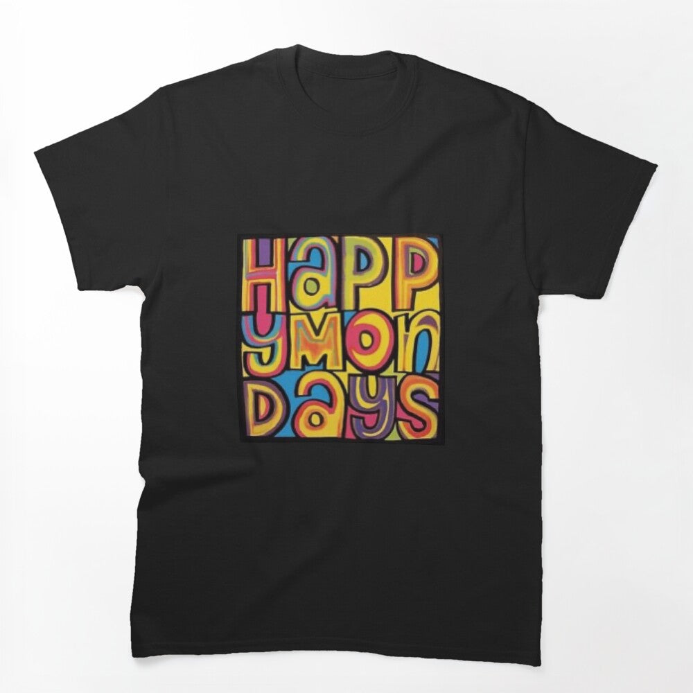 Happy Monday S 90s Britpop Manchester Band Shirt