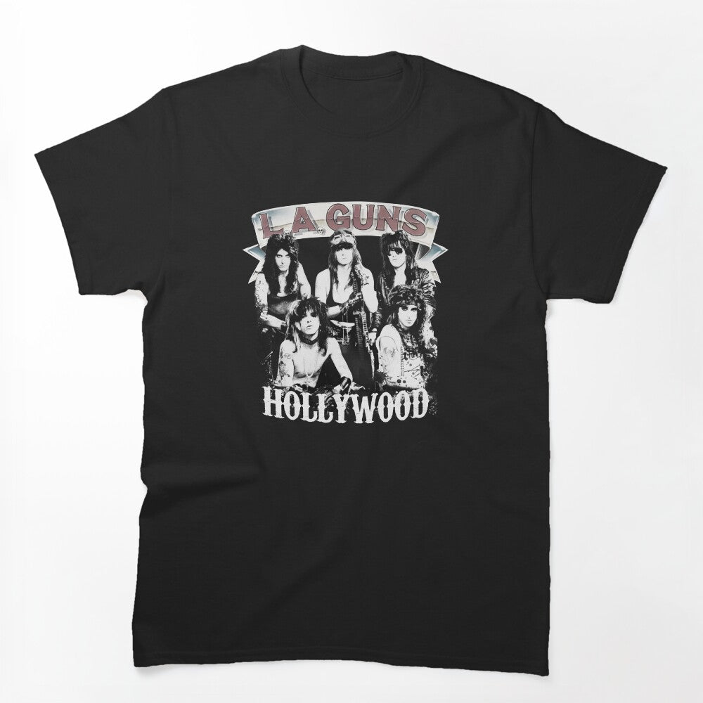 L A Guns Vintage 80s Hollywood Street Rock Shirt
