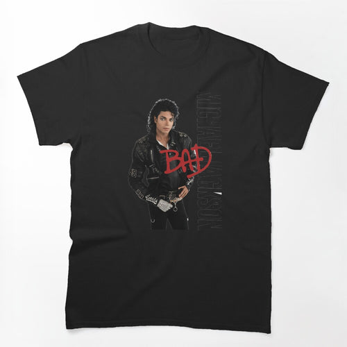 King Of Pop Red Vintage Portrait Fan Art Shirt